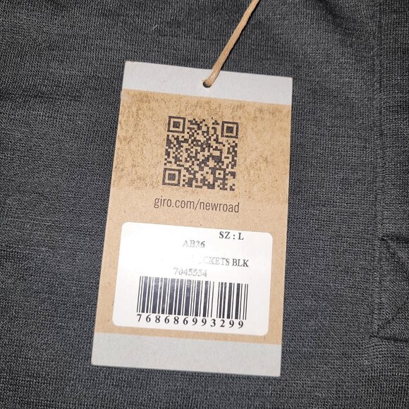 Giro Women's Ride Crew Pockets SS Jersey / Tshirt Size L New w/tags - Picture 3 of 7